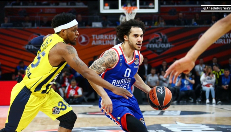 Fenerbahçe Beko 73-92 Anadolu Efes basketbol maçı özeti (İZLE)