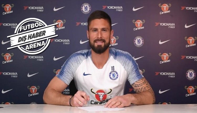 Fenerbahçe'nin gözdesi Giroud imzayı attı