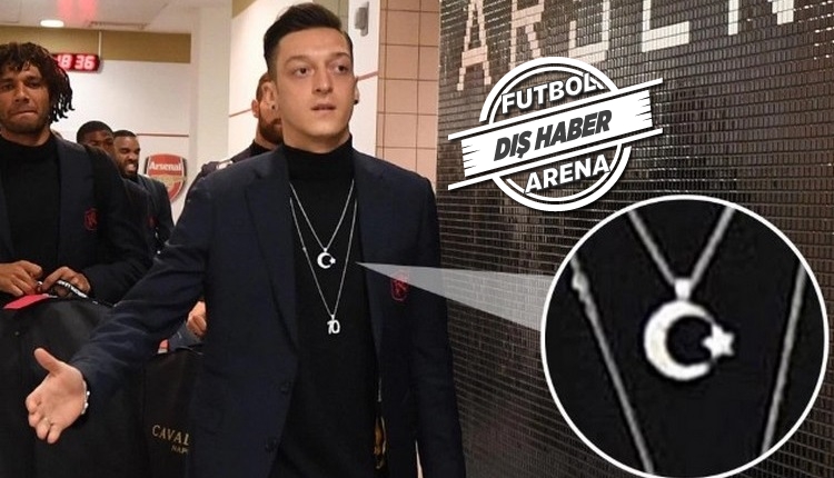 Mesut Özil'in Türk bayraklı kolyesi olay oldu