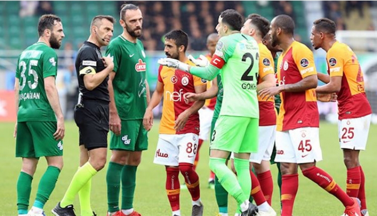 TFF'den Çaykur Rizespor - Galatasaray maçı kararı