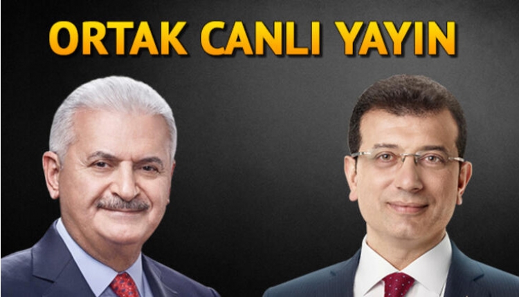 Ekrem İmamoğlu - Binali Yıldırım canlı yayını (Sözcü TV, Halk Tv İzle)