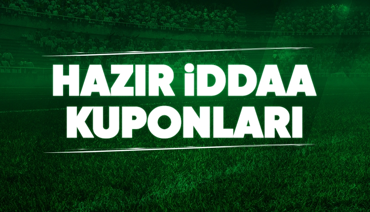 İddaa günün banko kuponu (14 Haziran Cuma kuponu)