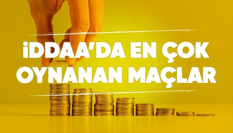 İddaa'da günün en çok oynanan maçları (21 Haziran 2019)