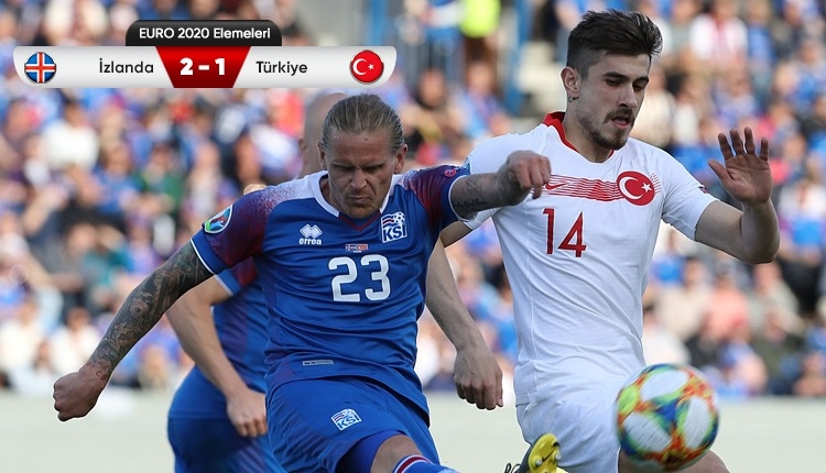 İzlanda 2-1 Türkiye maç özeti ve golleri (İZLE)