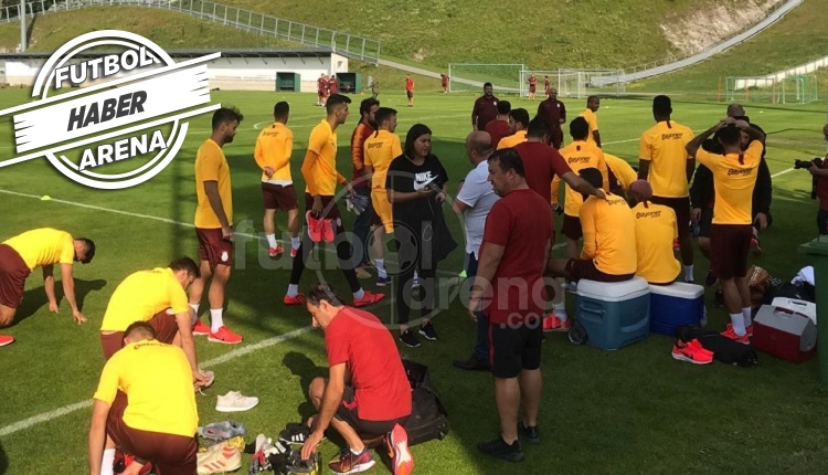 Fatih Terim Ryan Babel ile özel görüştü! Kamptan notlar