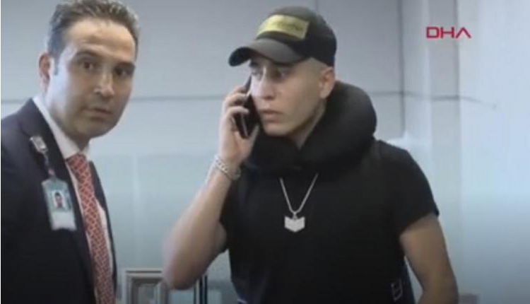 Galatasaray'ın yeni transferi Emre Mor, İstanbul'da