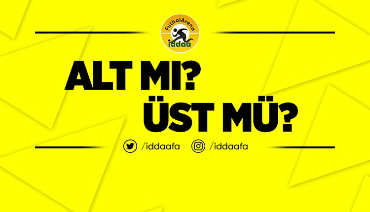 İddaa'da günün popüler ALT - ÜST tahminleri! (2 Temmuz 2019 Salı)