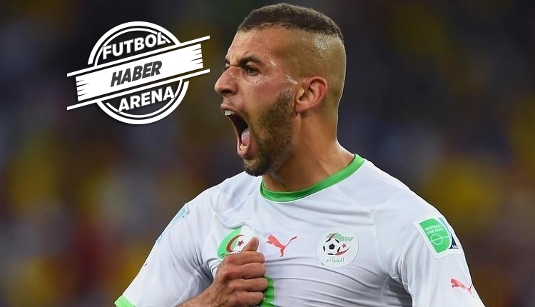 Slimani'den Cezayir maçında 10 dakikada 1 gol ve 2 asist (İZLE)