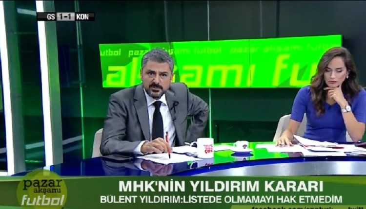 Bülent Yıldırım'dan MHK'ya: 