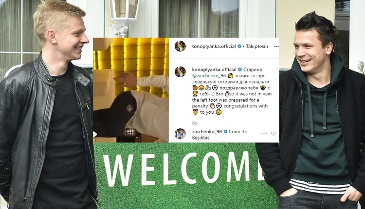 Zinchenko'dan Konoplyanka'ya: 