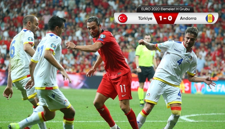 Türkiye 1-0 Andorra maç özeti ve golü (İZLE)