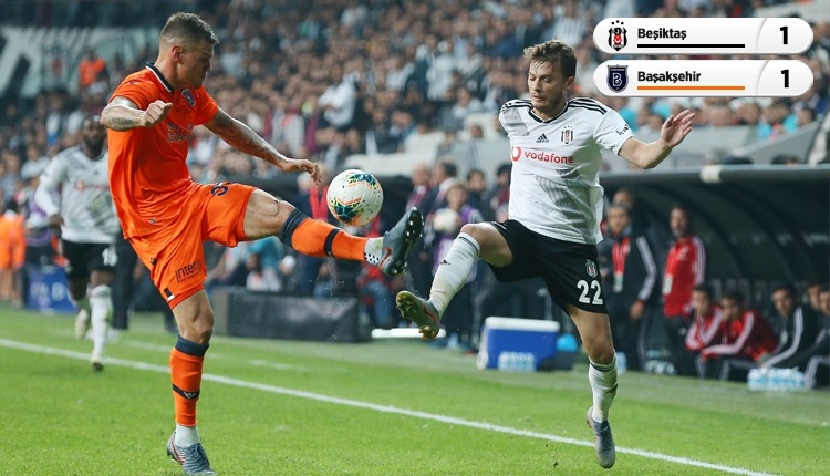 Beşiktaş ile Medipol Başakşehir puanları paylaştı (İZLE)