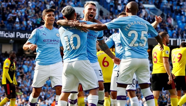 Manchester City 8-0 Watford maç özeti ve golleri (İZLE)