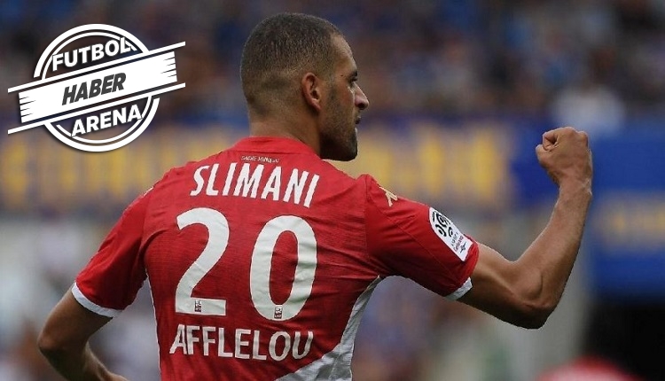 Monaco'da Slimani şov! 3 asist 1 gol lige damga vurdu