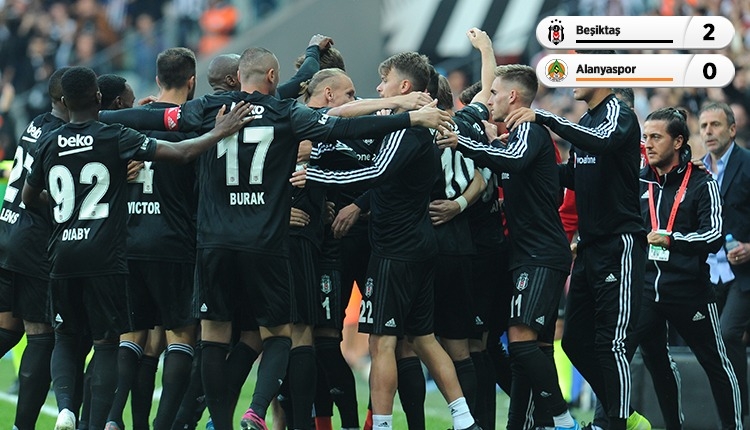 Beşiktaş 2-0 Aytemiz Alanyaspor, beIN Sports maç özeti ve golleri (İZLE)