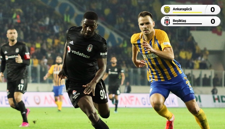 Beşiktaş, Ankaragücü engeline takıldı (İZLE)