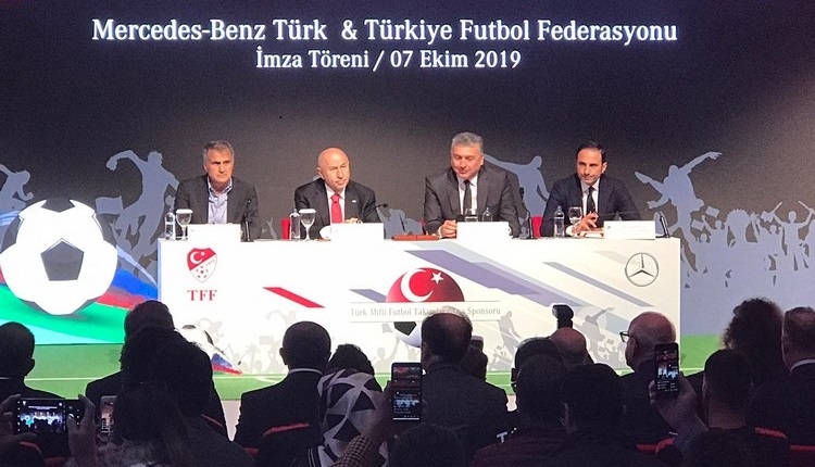 TFF ile Mercedes arasında sponsorluk anlaşması