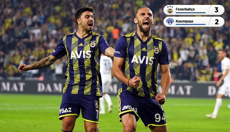 Fenerbahçe 3-2 Kasımpaşa maç özeti ve golleri (İZLE)