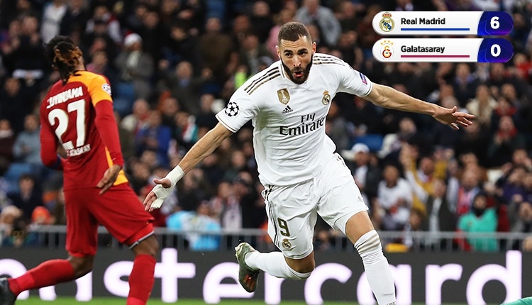 Galatasaray, Real Madrid'e 6-0 kaybetti (İZLE)