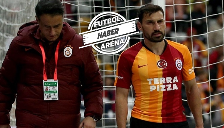 Galatasaray'a Şener Özbayraklı şoku! 1 ay yok