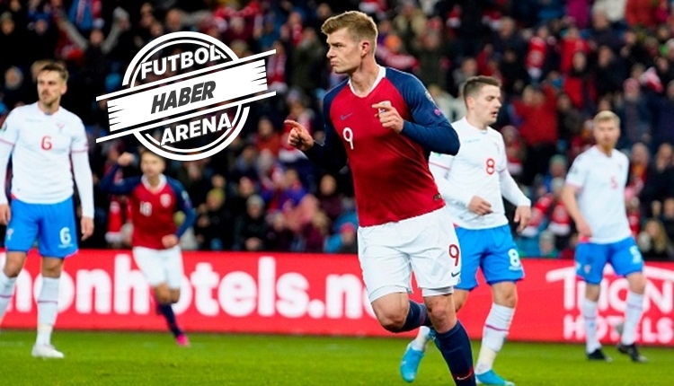 Sörloth'tan Faroe Adaları'na 2 gol (İZLE)