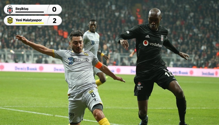 Beşiktaş'a soğuk duş! Malatyaspor 3 puana uzandı (İZLE)
