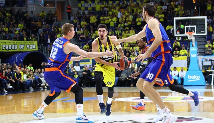 Fenerbahçe Beko sahasında Valencia'ya kaybetti! Euroleague puan durumu