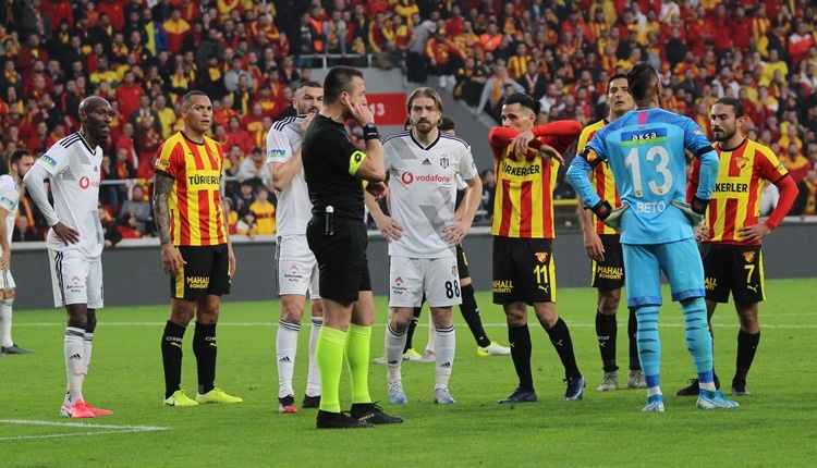 Beşiktaş'tan TFF'ye Göztepe maçı için kural hatası başvurusu