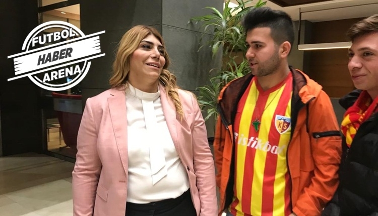 Kayserispor Başkanı Berna Gözbaşı transfer lisans problemini çözdü