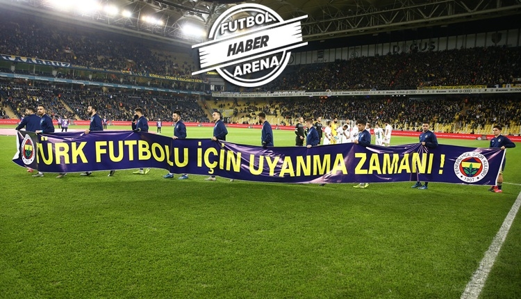 Fenerbahçe: 'Türk futbolu için uyanma zamanı'