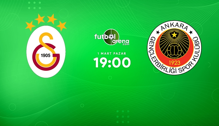 Galatasaray 3-0 Gençlerbirliği maç skoru