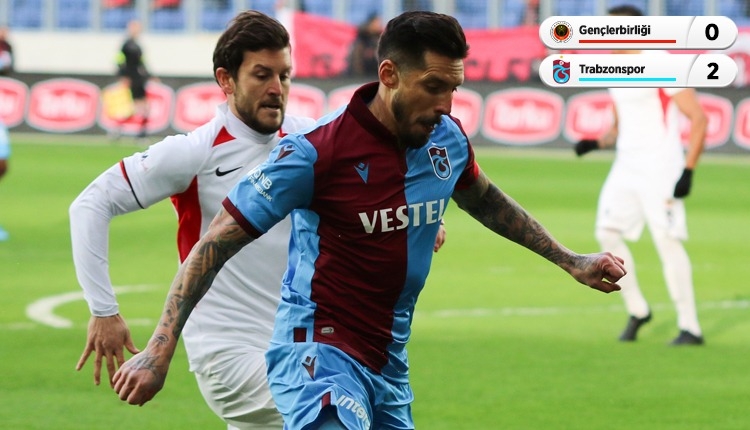 Gençlerbirliği 0-2 Trabzonspor maç özeti ve golleri (İZLE)