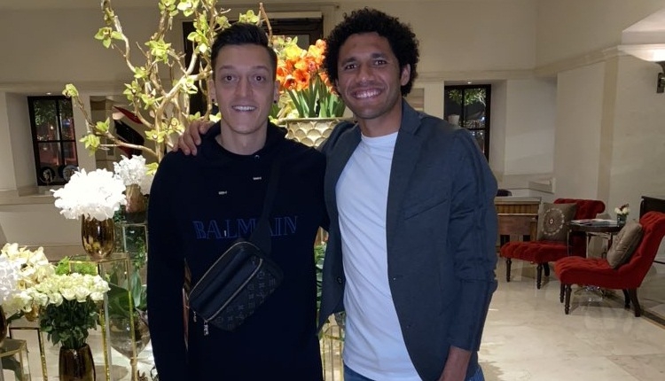 Mesut Özil'den Elneny'e Beşiktaş sözleri: 'Çok büyük kulüp'