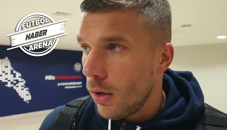 Podolski, Fenerbahçe maçından sonra FutbolArena'ya konuştu