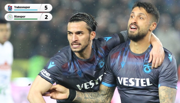 Trabzonspor 5 2 Rizespor Bein Sports Mac Ozeti Ve Golleri Izle