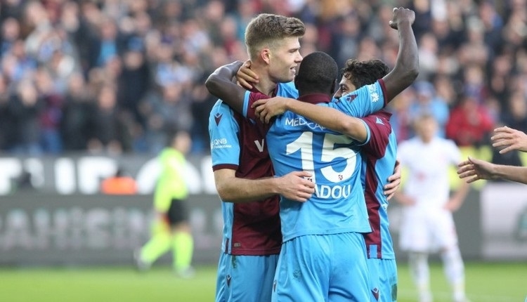 Trabzonspor, ligin zirvesindeki takımlara karşı üstün