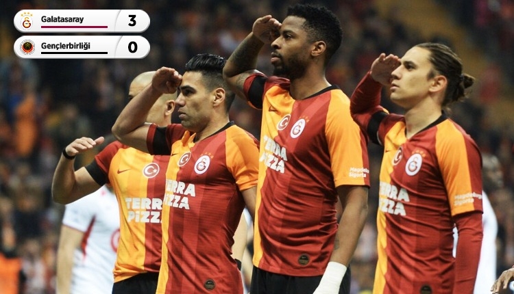 Seri 8'de 8! Galatasaray 3-0 Gençlerbirliği maç özeti ve golleri (İZLE)