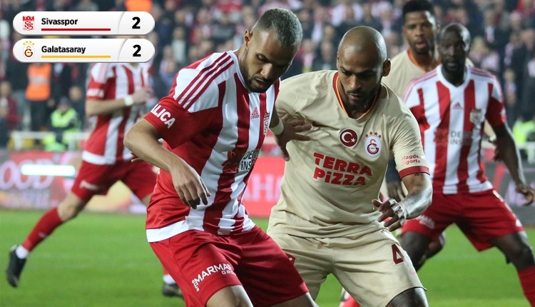Seri bitti! Sivasspor 2-2 Galatasaray maç özeti ve golleri (İZLE)