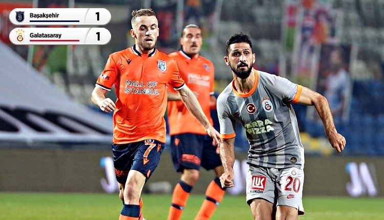 Başakşehir 1-1 Galatasaray maç özeti ve golleri (İZLE)