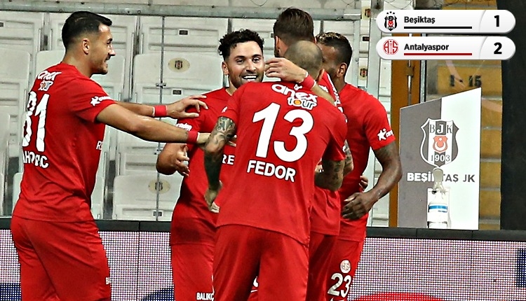 Beşiktaş'a Vodafone Park'ta Antalyaspor darbesi (İZLE)