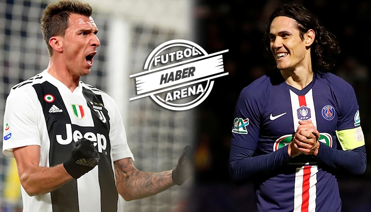 Galatasaray için Cavani ve Mandzukic gelişmesi