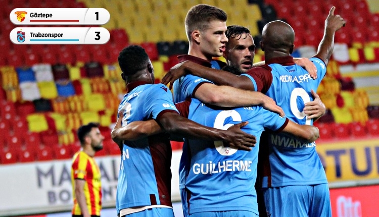 Göztepe 1-3 Trabzonspor maç özeti ve golleri (İZLE)