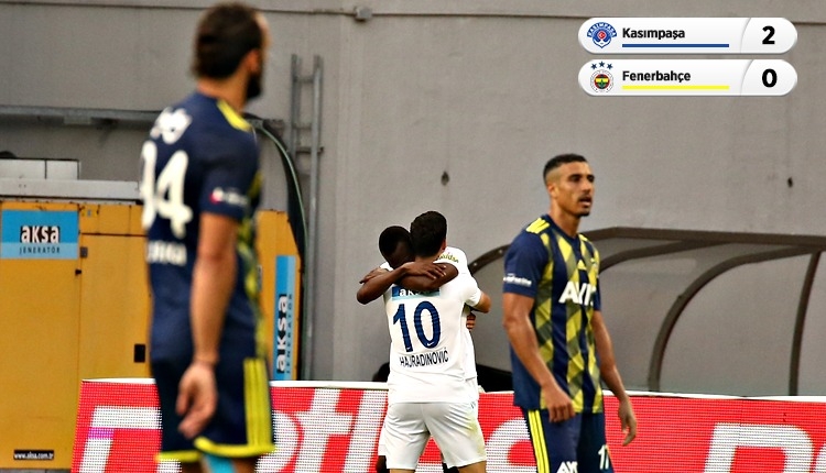 Kasımpaşa, Fenerbahçe'yi 2 golle geçti (İZLE)