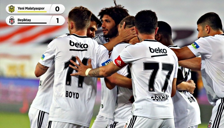 Beşiktaş, Malatya'da tek golle kazandı (İZLE)