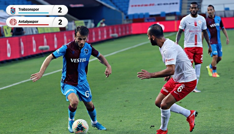 Trabzonspor 2-2 Antalyaspor maç ve golleri (İZLE)