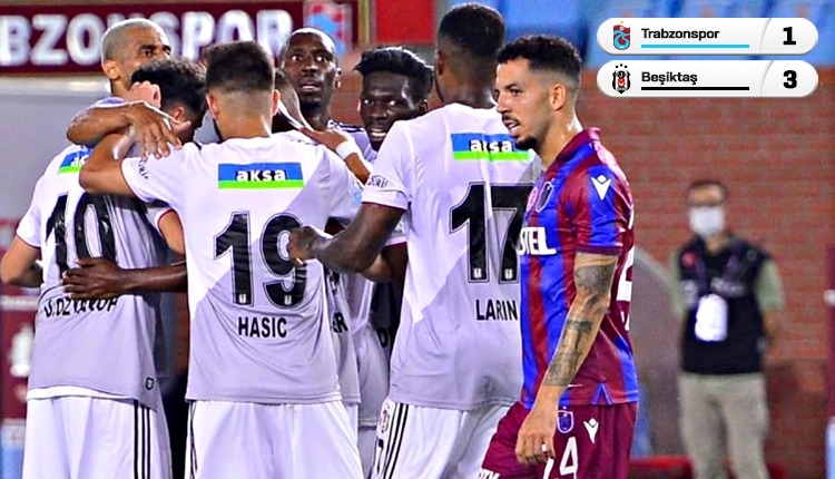 Beşiktaş, Trabzonspor'u 3 golle geçti (İZLE)