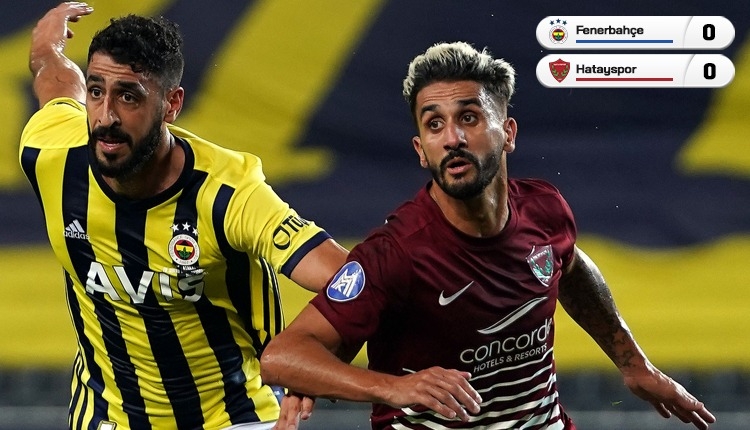 Fenerbahçe - Hatayspor maçında gol sesi çıkmadı (İZLE)