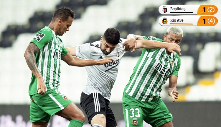 Kartal penaltılarla elendi! Beşiktaş 1-1 Rio Ave maç özeti izle