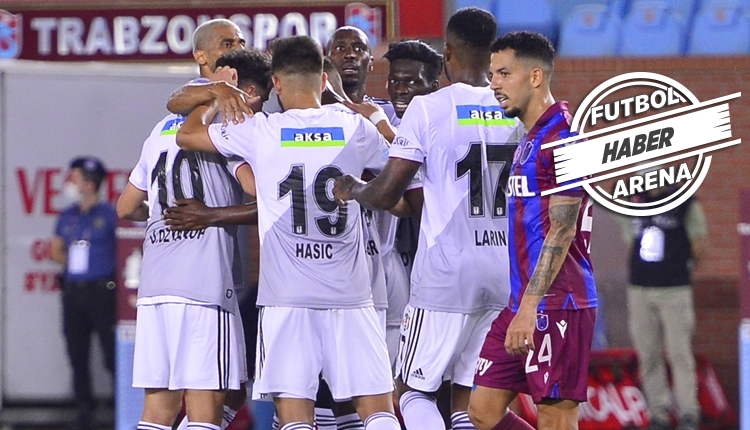 Trabzonspor 1-3 Beşiktaş maç özeti ve golleri (İZLE)