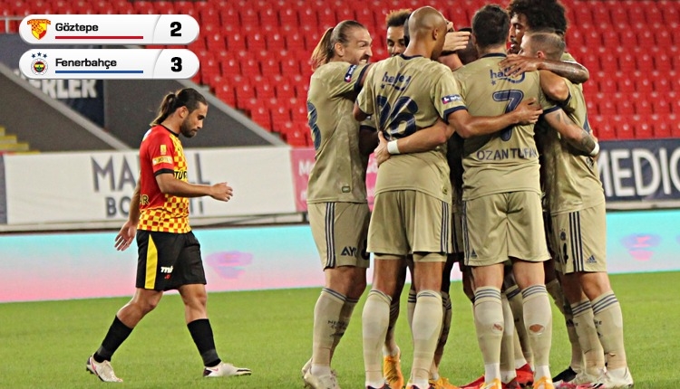 Göztepe 2-3 Fenerbahçe maç özeti ve golleri (İZLE)